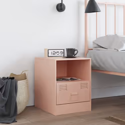 VidaXL 841754 Table de nuit et table de chevet Rose