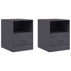 VidaXL 841756, Anthracite, Acier, 345 mm, 390 mm, 440 mm, 2 pièce(s)