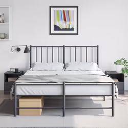 VidaXL 841756 Table de nuit et table de chevet Anthracite