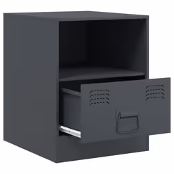 VidaXL 841756 Table de nuit et table de chevet Anthracite - Vue supplémentaire 7