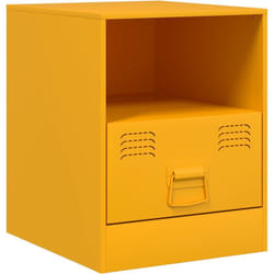 VidaXL 841757 Table de nuit et table de chevet Jaune