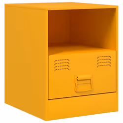 VidaXL 841758 Table de nuit et table de chevet Jaune - Vue supplémentaire 6