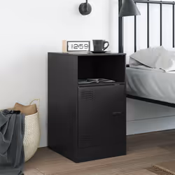VidaXL 841763 Table de nuit et table de chevet Noir