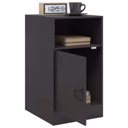 VidaXL 841763 Table de nuit et table de chevet Noir - Vue supplémentaire 4