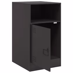 VidaXL 841763 Table de nuit et table de chevet Noir - Vue supplémentaire 7