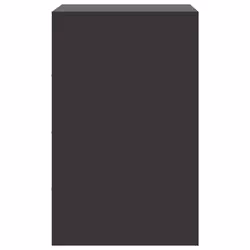 VidaXL 841763 Table de nuit et table de chevet Noir - Vue supplémentaire 8