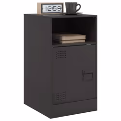VidaXL 841764 Table de nuit et table de chevet Noir