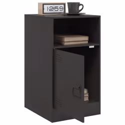 VidaXL 841764 Table de nuit et table de chevet Noir - Vue supplémentaire 4