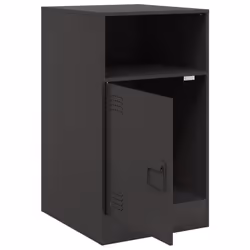 VidaXL 841764 Table de nuit et table de chevet Noir - Vue supplémentaire 6