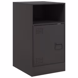 VidaXL 841764 Table de nuit et table de chevet Noir - Vue supplémentaire 7