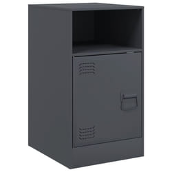 VidaXL 841767 Table de nuit et table de chevet Anthracite