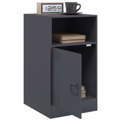 VidaXL 841767 Table de nuit et table de chevet Anthracite - Vue supplémentaire 5