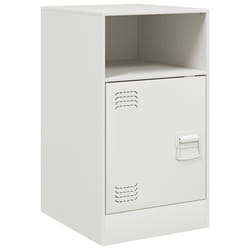 VidaXL 841773 Table de nuit et table de chevet Blanc