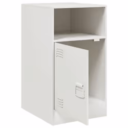 VidaXL 841774 Table de nuit et table de chevet Blanc - Vue supplémentaire 6