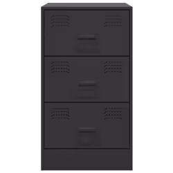 VidaXL 841775 Table de nuit et table de chevet Noir - Vue supplémentaire 6