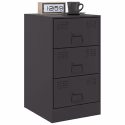 VidaXL 841776 Table de nuit et table de chevet Noir
