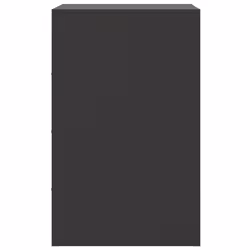 VidaXL 841776 Table de nuit et table de chevet Noir - Vue supplémentaire 8