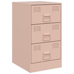 VidaXL 841778 Table de nuit et table de chevet Rose