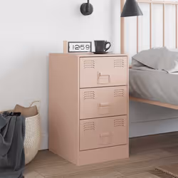 VidaXL 841778 Table de nuit et table de chevet Rose