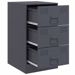 VidaXL 841780 Table de nuit et table de chevet Anthracite - Vue supplémentaire 7