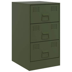 VidaXL 841784 Table de nuit et table de chevet Olive