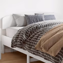 VidaXL 842499 tête de lit et pied de lit Blanc