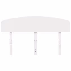 VidaXL 842499 tête de lit et pied de lit Blanc - Vue supplémentaire 4