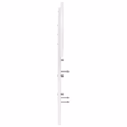 VidaXL 842499 tête de lit et pied de lit Blanc - Vue supplémentaire 5