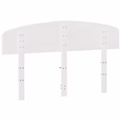 VidaXL 842499 tête de lit et pied de lit Blanc - Vue supplémentaire 6