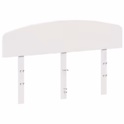 VidaXL 842511, Blanc, Bois de pin, 120 cm, 1255 mm, 81 cm, 35 mm