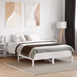 VidaXL 842511 tête de lit et pied de lit Blanc