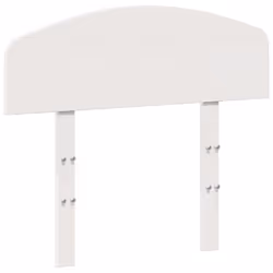 VidaXL 842523, Blanc, Bois de pin, 75 cm, 805 mm, 81 cm, 35 mm