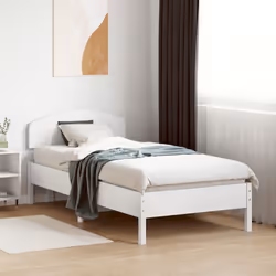VidaXL 842523 tête de lit et pied de lit Blanc