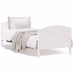 VidaXL 842563, Blanc, 1055 mm, 2,06 m, 745 mm, 1400 x 2000 mm, 1 pièce(s)