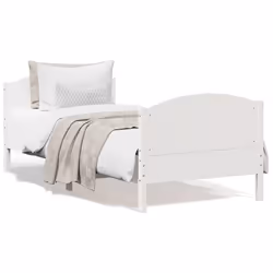 VidaXL 842567, Blanc, 955 mm, 2,06 m, 745 mm, 900 x 2000 mm, 1 pièce(s)