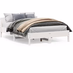 Profitez d'une bonne nuit de sommeil dans ce cadre de lit en bois ! Il sera un supplément pratique et décoratif à votre intér ...