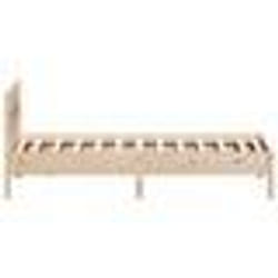 vidaXL Cadre de lit sans matelas 90x200 cm bois de pin massif - 90 x 200 cm