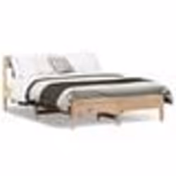 vidaXL Cadre de lit sans matelas 120x190 cm bois de pin massif - 120 x 190 cm