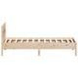 vidaXL Cadre de lit avec tête de lit 75x190 cm bois de pin massif 842678