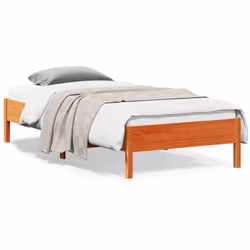 Profitez d'une bonne nuit de sommeil dans ce cadre de lit en bois ! Il sera un supplément pratique et décoratif à votre intér ...