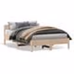 vidaXL Cadre de lit sans matelas 120x200 cm bois de pin massif - 120 x 200 cm