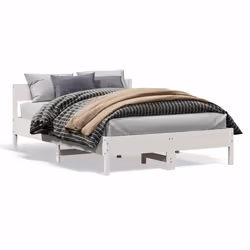 VidaXL 842755, Blanc, 1255 mm, 2,06 m, 715 mm, 1200 x 2000 mm, 1 pièce(s)
