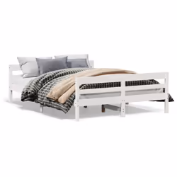 VidaXL 842791, Blanc, 1255 mm, 2,07 m, 570 mm, 1200 x 2000 mm, 1 pièce(s)