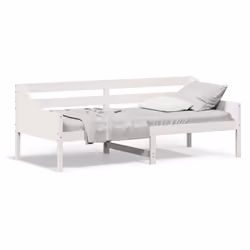 VidaXL 842835, lit sofa, Blanc, Bois de pin, 2055 mm, 1055 mm, 760 mm