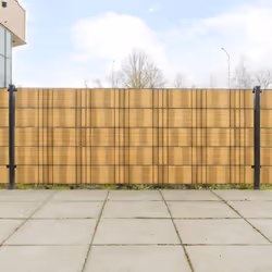 Avec ces paravents de balcon, vous pouvez profiter à la fois de l’intimité et de la protection contre le bruit. Durable : l'é ...