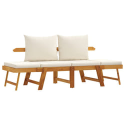 VidaXL 367579 banc de jardin Bois d'acacia