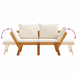 VidaXL 367579 banc de jardin Bois d'acacia - Vue supplémentaire 8