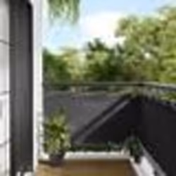 vidaXL Écran de balcon anthracite 75x700 cm 100% polyester oxford