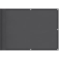 Vidaxl - cran de balcon anthracite 75x1000 cm 100% polyester oxford