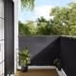 vidaXL Écran de balcon anthracite 120x800 cm 100% polyester oxford